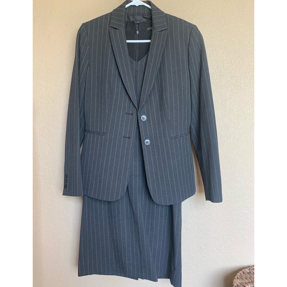 Antonio Melani Pin Stripe Dress Suit